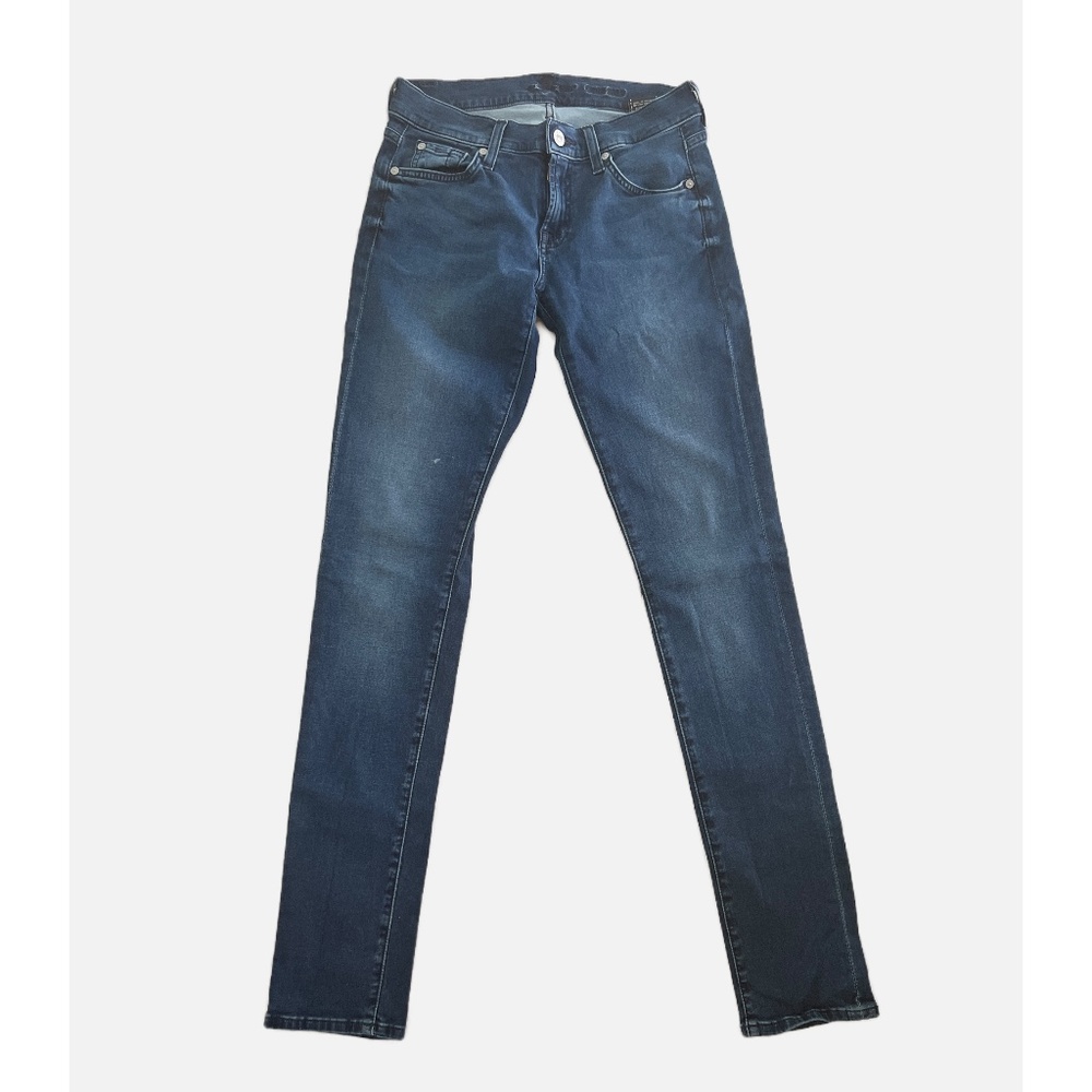 7 For all Mankind Size 26 -  "Roxanne" Mid Rise Skinny Jean w/ Stretch